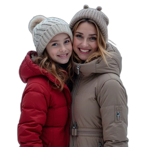 jacket, hat, photorealistic, 3d render transparent PNG cut-out