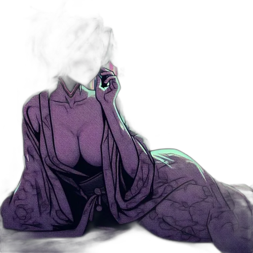 dragon, creature, dress, mask, fantasy art, concept art, watercolor, vaporwave transparent PNG cut-out