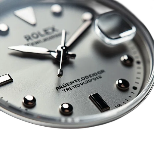 jewelry, close-up, silver, watch, face, brand, name, rolex transparent PNG cut-out