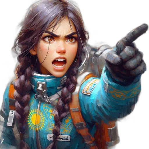 staff, jacket, face, fantasy art, concept art, comic book art, photorealistic, blue transparent PNG cut-out