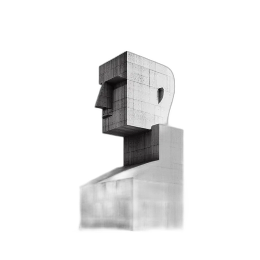 face, robot, mask, crown, 3d render, concept art, photorealistic, pixel art transparent PNG cut-out