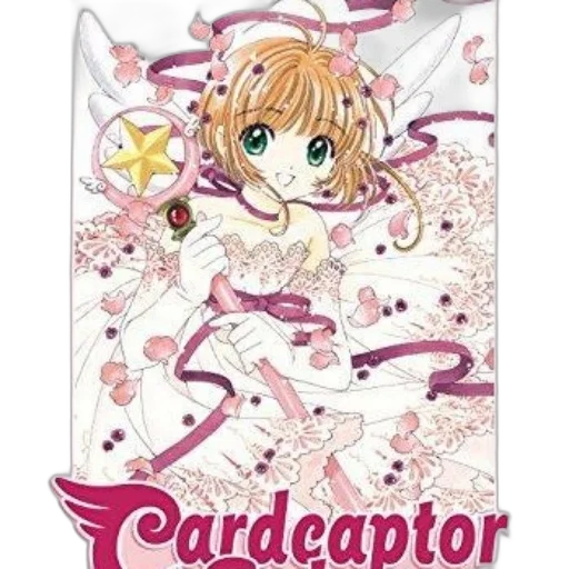anime, cartoon, cardcaptor, sakura, manga, cover, featuring, young transparent PNG cut-out