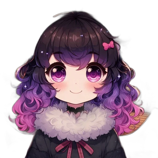 hair, creature, crown, face, anime, pixel art, watercolor, fantasy art transparent PNG cut-out