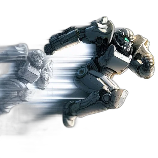 robot, weapon, concept art, 3d render, comic book art, photorealistic, outer space, futuristic transparent PNG cut-out