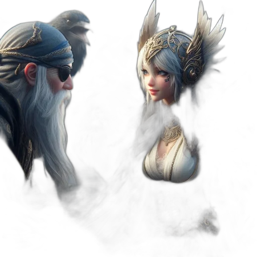 dragon, crown, face, mask, fantasy art, concept art, 3d render, photorealistic transparent PNG cut-out