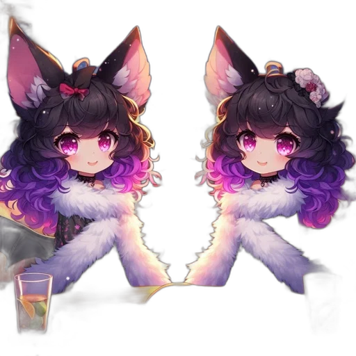 staff, creature, animal, mask, pixel art, fantasy art, anime, concept art transparent PNG cut-out