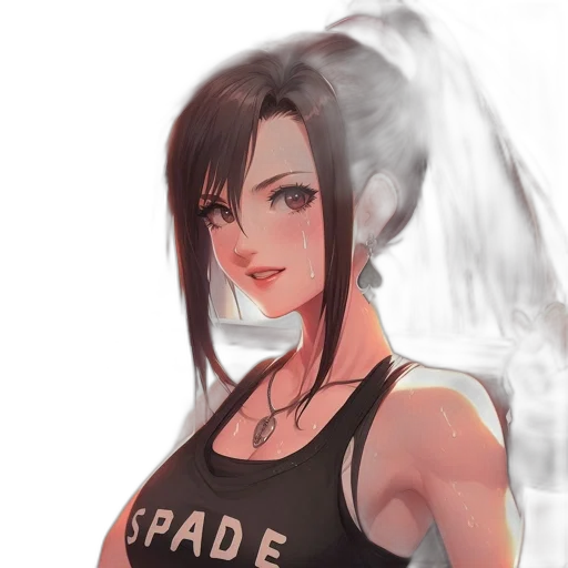 dress, face, weapon, robot, anime, cyberpunk, concept art, fantasy art transparent PNG cut-out