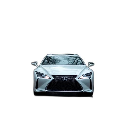 car, 3d render, photorealistic, white transparent PNG cut-out
