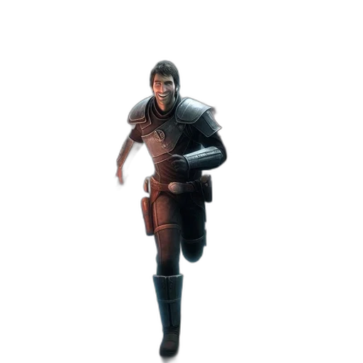 sword, staff, weapon, jacket, concept art, 3d render, fantasy art, pixel art transparent PNG cut-out