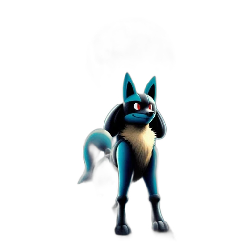 animal, staff, creature, robot, 3d render, concept art, fantasy art, pixel art transparent PNG cut-out