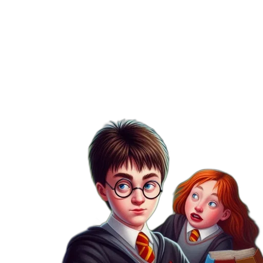 staff, comic book art, concept art, pixel art, 3d render, fire, underwater, harry transparent PNG cut-out