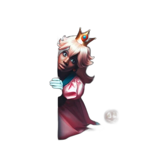 staff, crown, weapon, dress, concept art, pixel art, fantasy art, anime transparent PNG cut-out
