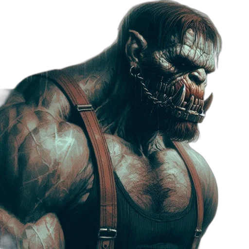 face, mask, creature, concept art, photorealistic, 3d render, fantasy art, muscular transparent PNG cut-out