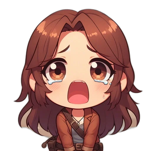 staff, face, creature, hair, anime, pixel art, cartoon, fantasy art transparent PNG cut-out