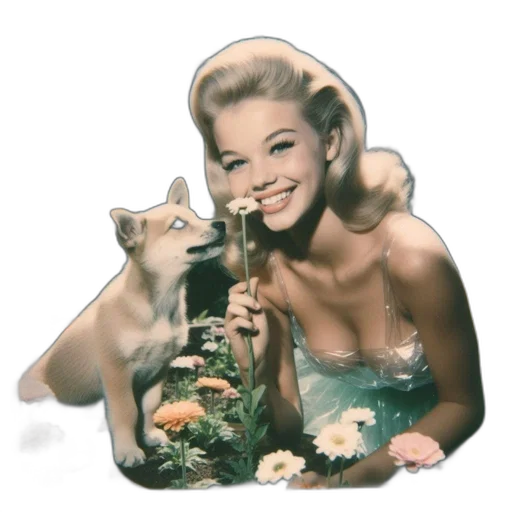 animal, dress, crown, jewelry, vaporwave, photorealistic, concept art, cartoon transparent PNG cut-out