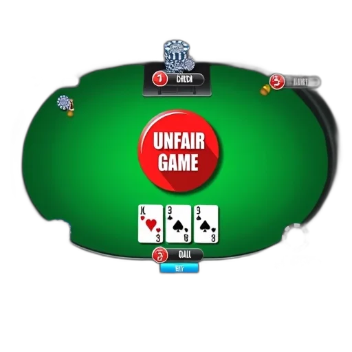 digital, screen, displaying, poker, game, green, background, shows transparent PNG cut-out