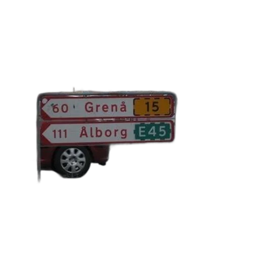 car, 3d render, pixel art, concept art, photorealistic, street, sign, denmark transparent PNG cut-out