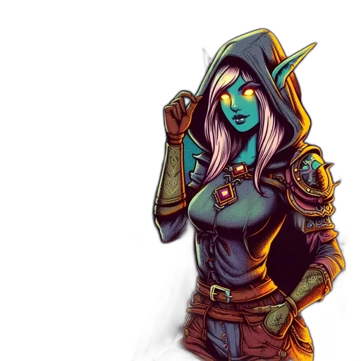 staff, fantasy art, concept art, pixel art, comic book art, green, dark, blue transparent PNG cut-out