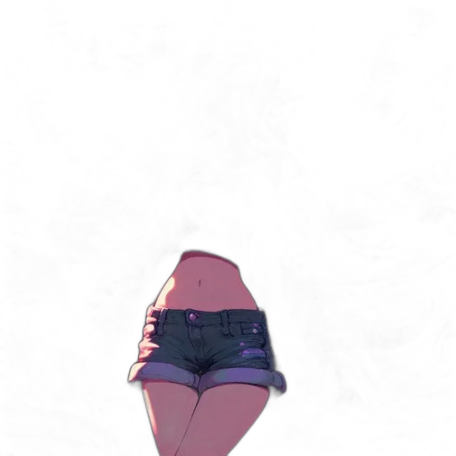 mask, dress, hat, shoes, concept art, anime, 3d render, pixel art transparent PNG cut-out