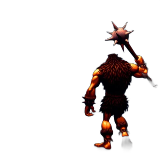 creature, robot, staff, animal, concept art, 3d render, pixel art, fantasy art transparent PNG cut-out