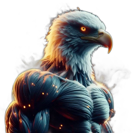animal, creature, dragon, fantasy art, concept art, pixel art, photorealistic, powerful transparent PNG cut-out