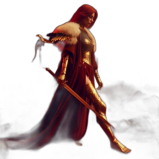 sword, staff, weapon, concept art, fantasy art, 3d render, pixel art, snow transparent PNG cut-out