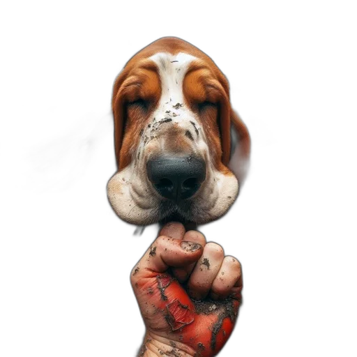 animal, face, staff, weapon, photorealistic, watercolor, concept art, oil painting transparent PNG cut-out