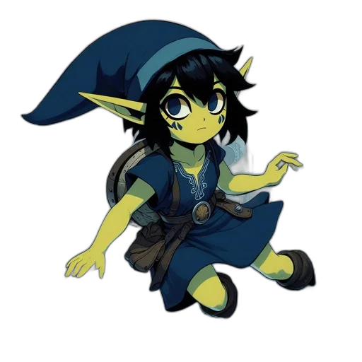 staff, pixel art, fantasy art, concept art, anime, dark, green, monochrome transparent PNG cut-out