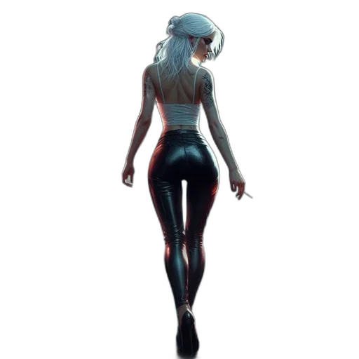 robot, dress, creature, mask, concept art, cyberpunk, pixel art, 3d render transparent PNG cut-out