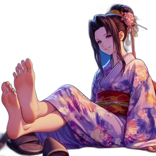 dress, shoes, anime, concept art, fantasy art, watercolor, sunset, fire transparent PNG cut-out