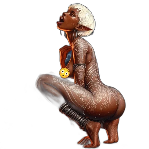 creature, dragon, animal, concept art, fantasy art, 3d render, female, figure transparent PNG cut-out