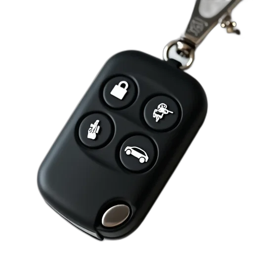car, jewelry, staff, 3d render, black, remote, control, simple transparent PNG cut-out