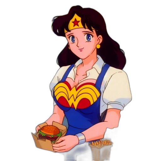 jewelry, dress, staff, cartoon, pixel art, comic book art, concept art, animated transparent PNG cut-out