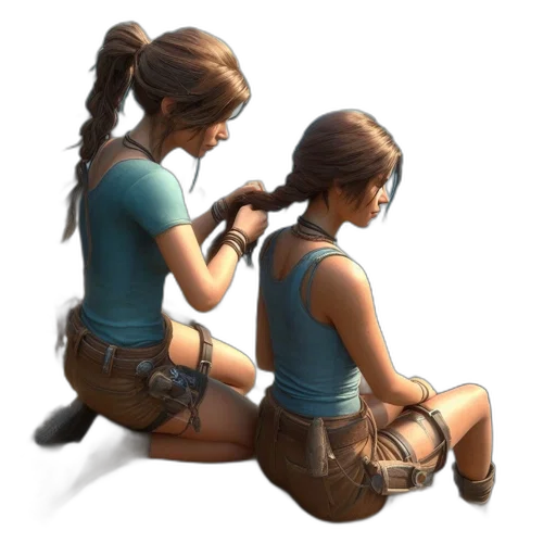 staff, weapon, jewelry, hair, concept art, 3d render, fantasy art, photorealistic transparent PNG cut-out