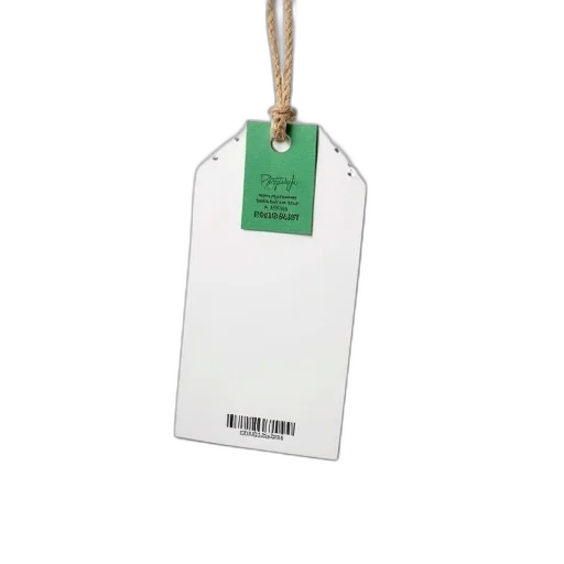 jewelry, staff, white, cardboard, tag, green, label, featuring transparent PNG cut-out
