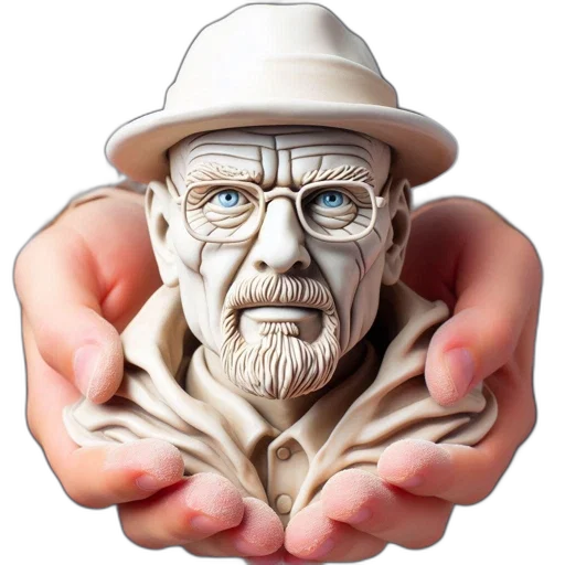 face, mask, jewelry, hat, 3d render, photorealistic, concept art, cartoon transparent PNG cut-out
