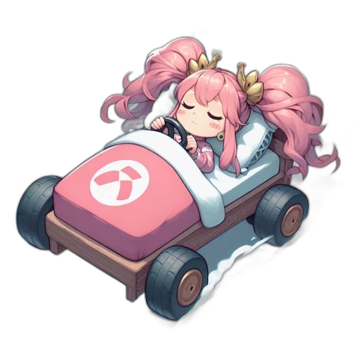 car, weapon, staff, pixel art, concept art, anime, vaporwave, anime-styled transparent PNG cut-out