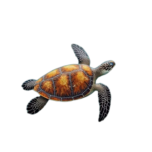 animal, creature, 3d render, photorealistic transparent PNG cut-out