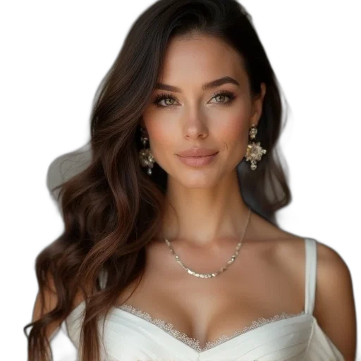 jewelry, dress, crown, face transparent PNG cut-out