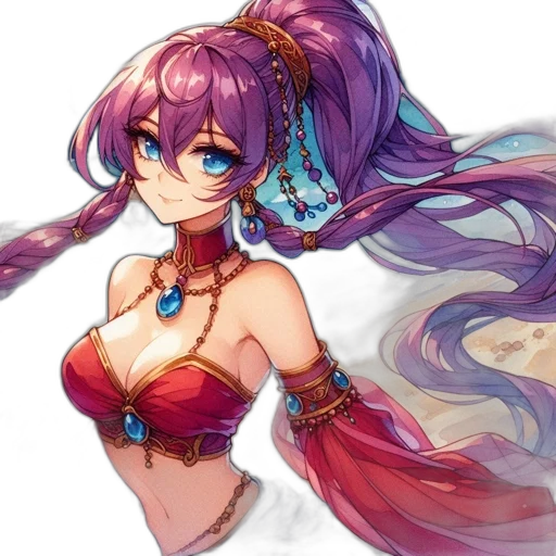 staff, crown, dress, fantasy art transparent PNG cut-out
