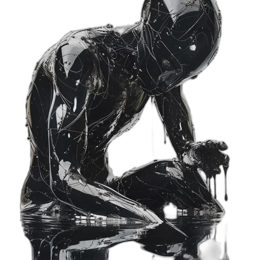 mask, robot, animal, creature, comic book art, concept art, 3d render, photorealistic transparent PNG cut-out