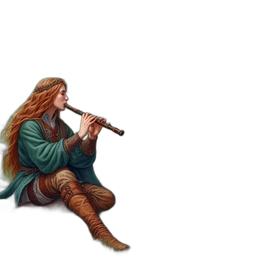 sword, staff, weapon, fantasy art, pixel art, concept art, watercolor, verdant transparent PNG cut-out