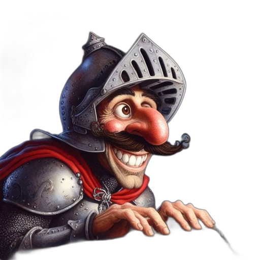 mask, face, sword, staff, concept art, photorealistic, 3d render, fantasy art transparent PNG cut-out