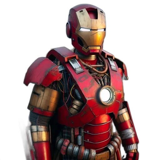 robot, 3d render, concept art, comic book art, photorealistic, image, displays, elaborate transparent PNG cut-out