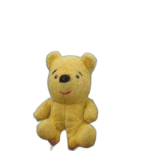 staff, animal, creature, 3d render, photorealistic, winnie, pooh, stuffed transparent PNG cut-out