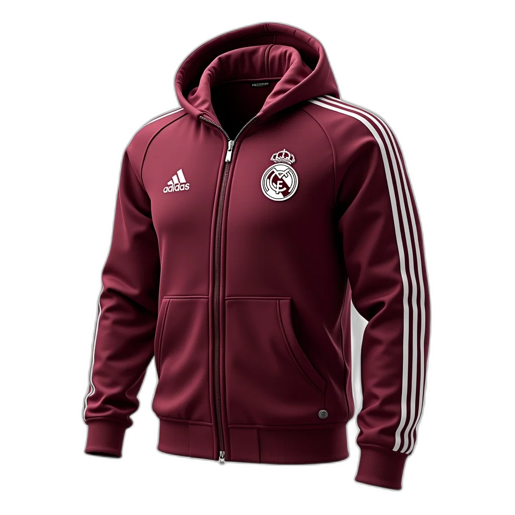 jacket, 3d render, full-body, image, maroon, zipper, featuring, real transparent PNG cut-out
