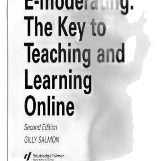 cover, e-moderating, key, teaching, learning, online, gilly, salmon transparent PNG cut-out