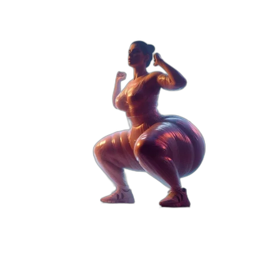 weapon, animal, creature, robot, concept art, 3d render, pixel art, vaporwave transparent PNG cut-out