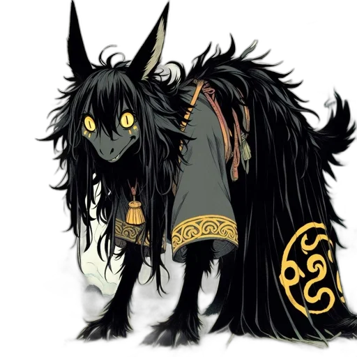 dragon, staff, mask, creature, fantasy art, concept art, anime, pixel art transparent PNG cut-out