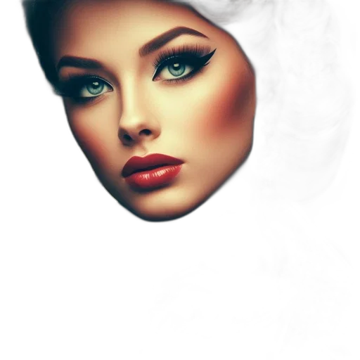 face, mask, hat, crown, photorealistic, fantasy art, 3d render, concept art transparent PNG cut-out